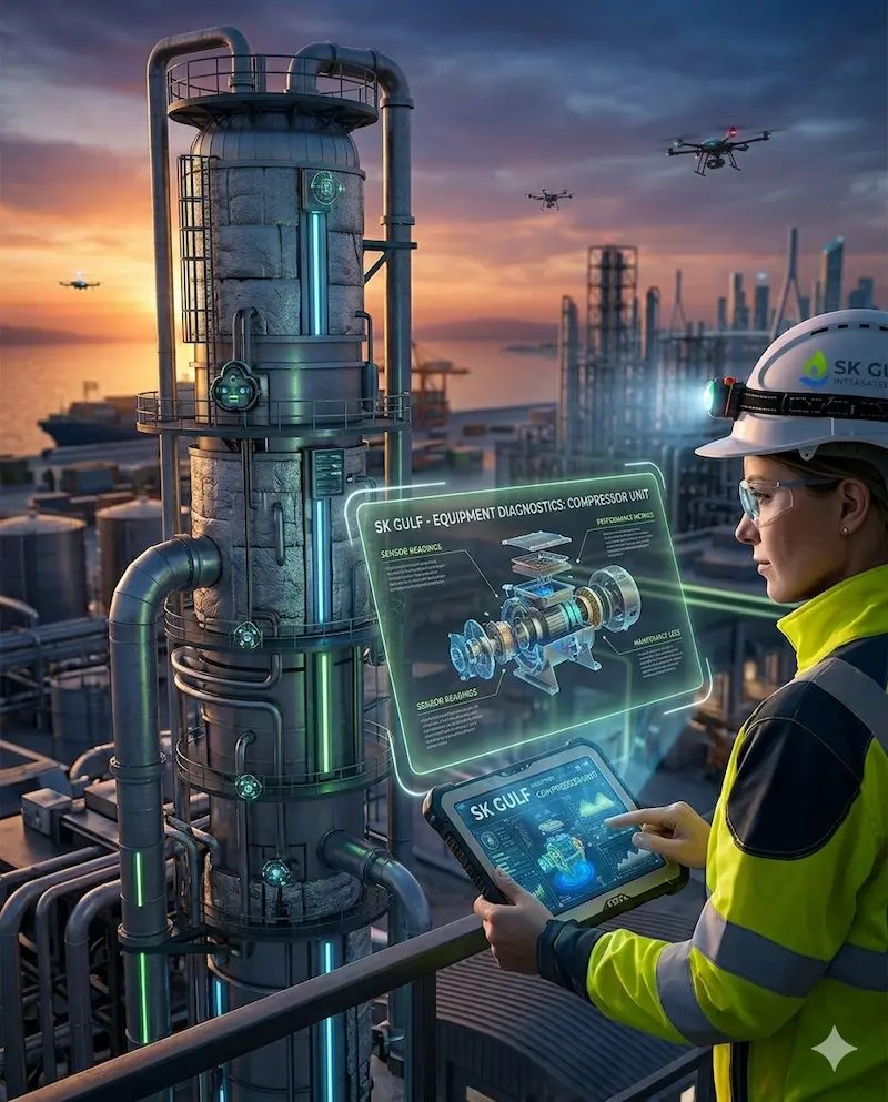 Modern energy infrastructure — SK-GULF engineering projects